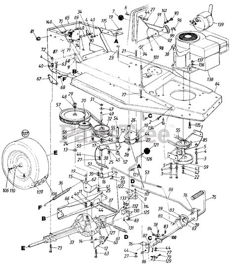 wizard riding lawn mower|wizard lawn tractor parts diagram.